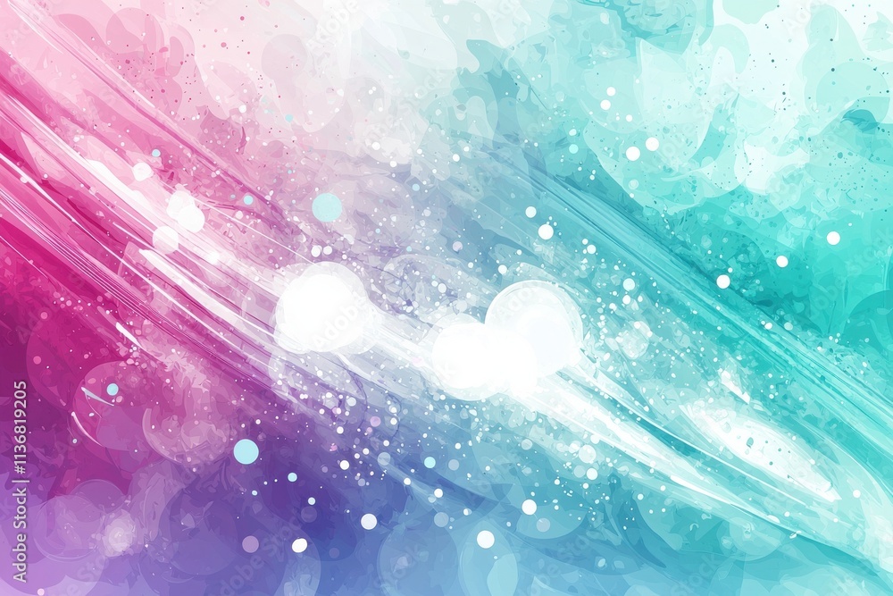 Aufkleber vibrant abstract background with dynamic colorful waves and light effects