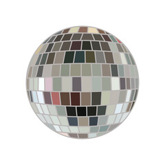 Disco ball - hand drawn vector illustration.
