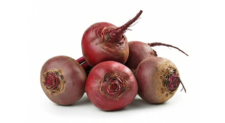 beetroot isolated on white background