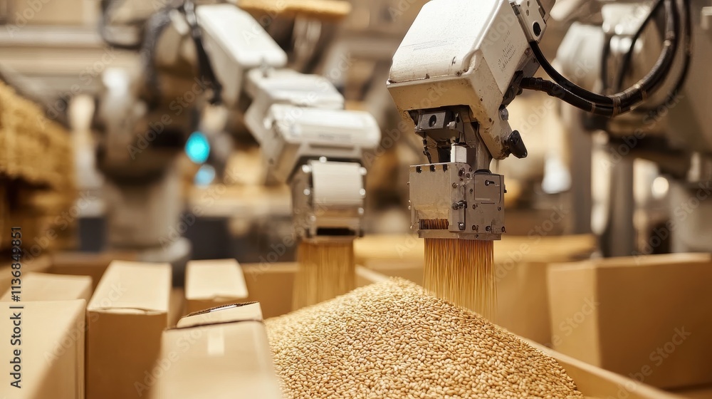Poster advanced robotics in modern automated food processing facility