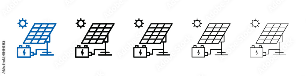 Poster Airport location icon Outline vector logo for web ui