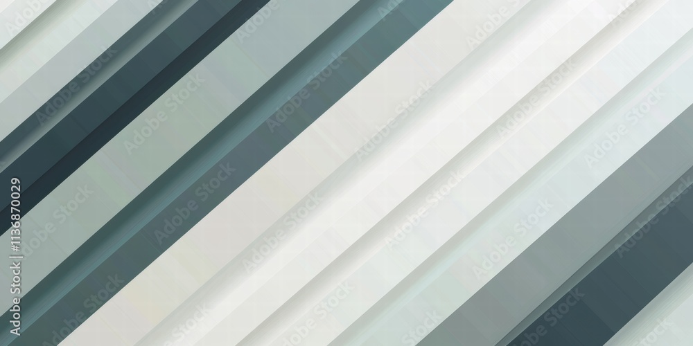 Poster minimalist background with diagonal lines in subtle shades of gray and white