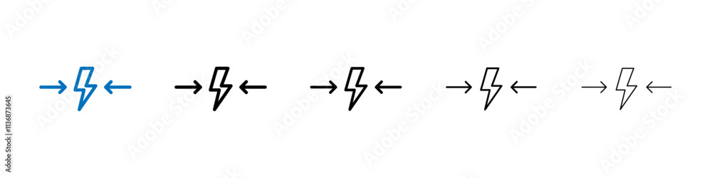 Poster conflict icon outline vector logo for web ui