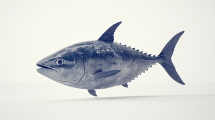 Obraz premium Plastic fish on a table