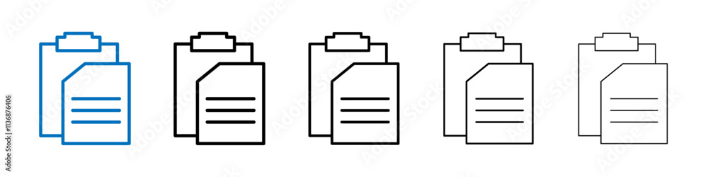 Aufkleber duplicate icon outline vector logo for web ui
