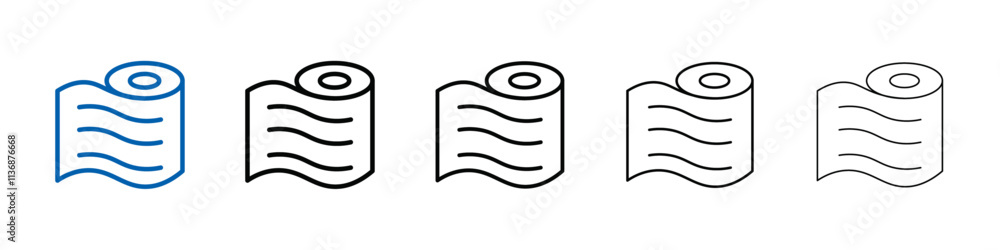 Aufkleber elastic bandage icon outline vector logo for web ui