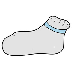 socks illustration hand drawn isolated vector
