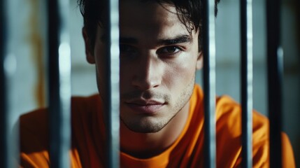 Prisoner in Orange Shirt