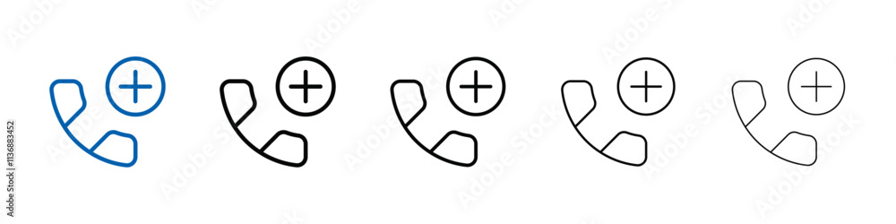 Poster medical help icon outline vector logo for web ui