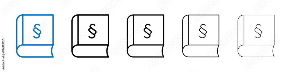 Poster paragraph icon outline vector logo for web ui