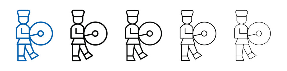 Parade icon Outline vector logo for web ui