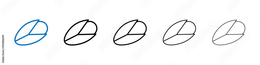 Poster pistachio icon outline vector logo for web ui
