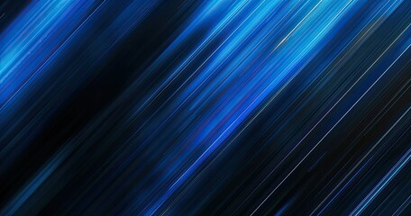 A dynamic abstract image featuring blue streaks, evoking a sense of movement and energy.