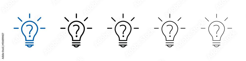 Poster Solution, solve icon Outline vector logo for web ui