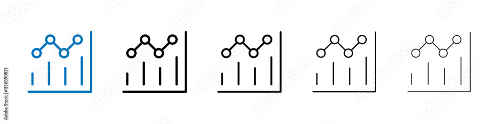 Poster Status icon Outline vector logo for web ui