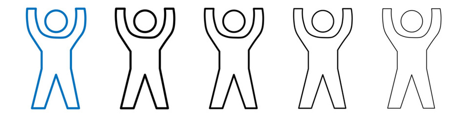 Success Icon Outline vector logo for web ui