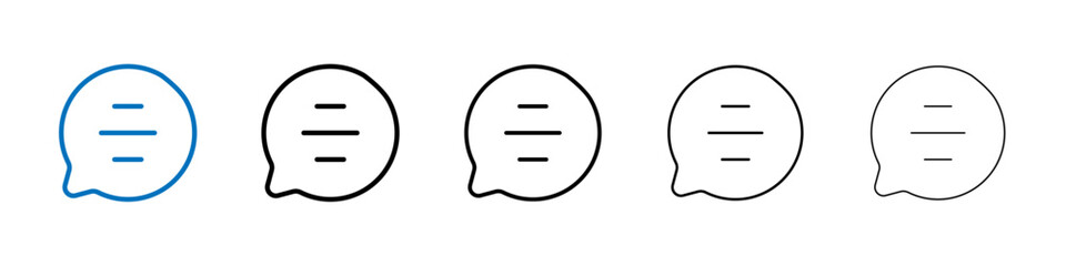 Text icon Outline vector logo for web ui