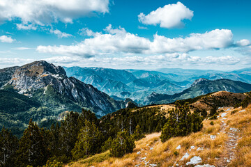 Obraz premium Landscape with Bosnian mountain Prenj