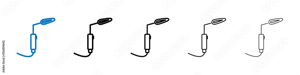 Poster Welding icon Outline vector logo for web ui