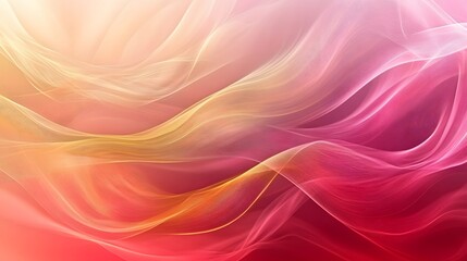 Obraz premium Abstract Pink and Gold Wave Abstract Background
