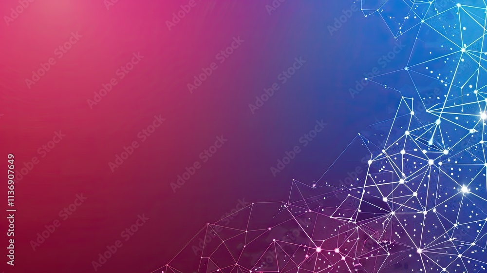 Poster abstract digital background with geometric shapes and gradients.