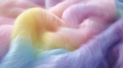 Fototapeta premium Pastel rainbow gradient with watercolor texture and organic blending