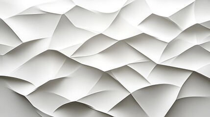 Abstract White Geometric Pattern Texture Background