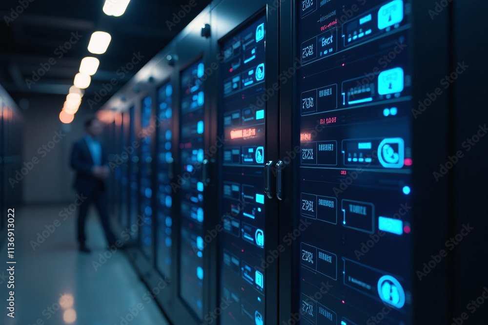 Poster secure digital coin vaults use advanced technology safe secure cryptocurrency storage