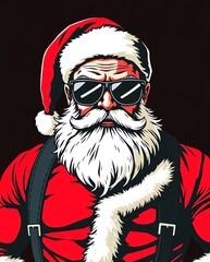 Santa Claus Meets Modern Edge