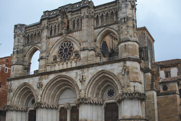 facade of the cathedral of Cuenca