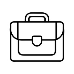 camera bag icon, photography day line art, photography day icon - simple black line art icon of camera bag, for photography day celebrations. photography vector art.