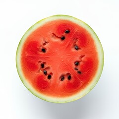 Watermelon isolated on a white background.

