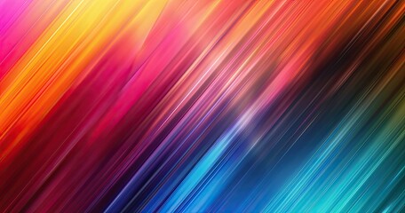 A vibrant abstract background featuring diagonal streaks of color.