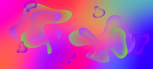 arrière-plan abstrait flou avec forme transparente texture liquide 