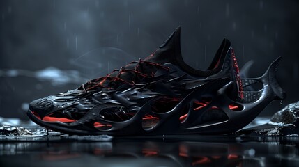 Fototapeta premium exoplanet men's sneakers