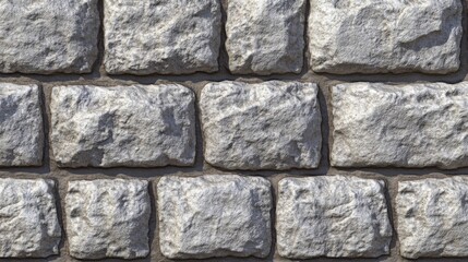 Obraz premium Realistic white brick wall texture for wallpaper, graphic design, and 3D projects 