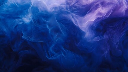 Fototapeta premium Abstract Blue and Purple Fabric Drapery