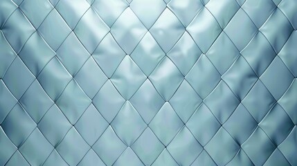 A textured surface featuring a diamond pattern in cool tones, resembling a modern design element.
