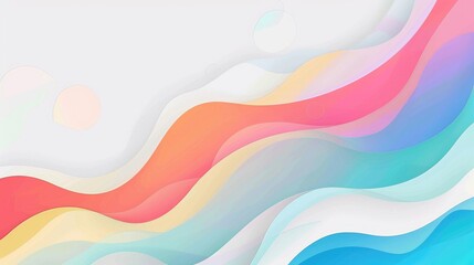 Abstract waves in soft colors creating a smooth, flowing design suitable for backgrounds.