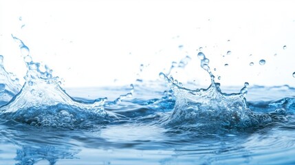 Stunning Water Splash: A Pure and Refreshing Image