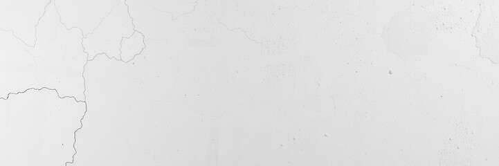 Obraz premium White concrete wall background with rough textured plaster, minimalist design, urban interior design, grunge aesthetic, background, urban, texture