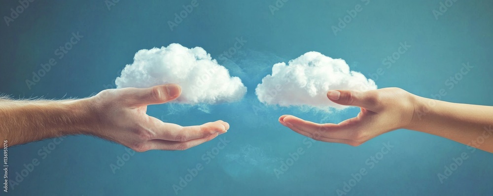 Poster global communications, artificial intelligence and cloud computing