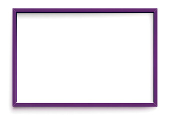 Blank Gradient Frame with Abstract Pastel Background in Purple and Blue Tones