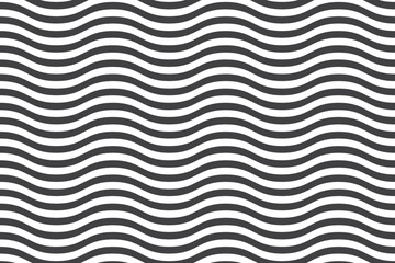 Abstract geometric design featuring sleek black fluid waves, creating a smooth and dynamic background.