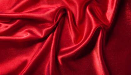 fabric, red, shiny, silk, gorgeous, luxury, celebration, Christmas, decorate, wave, flow, reflection, gloss, fabric, wallpaper, texture
