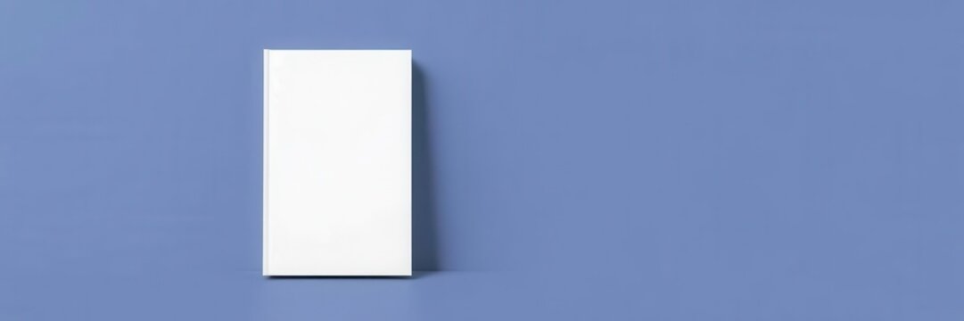 Book cover mockup featuring a blank editable background for customization and branding, background, cover