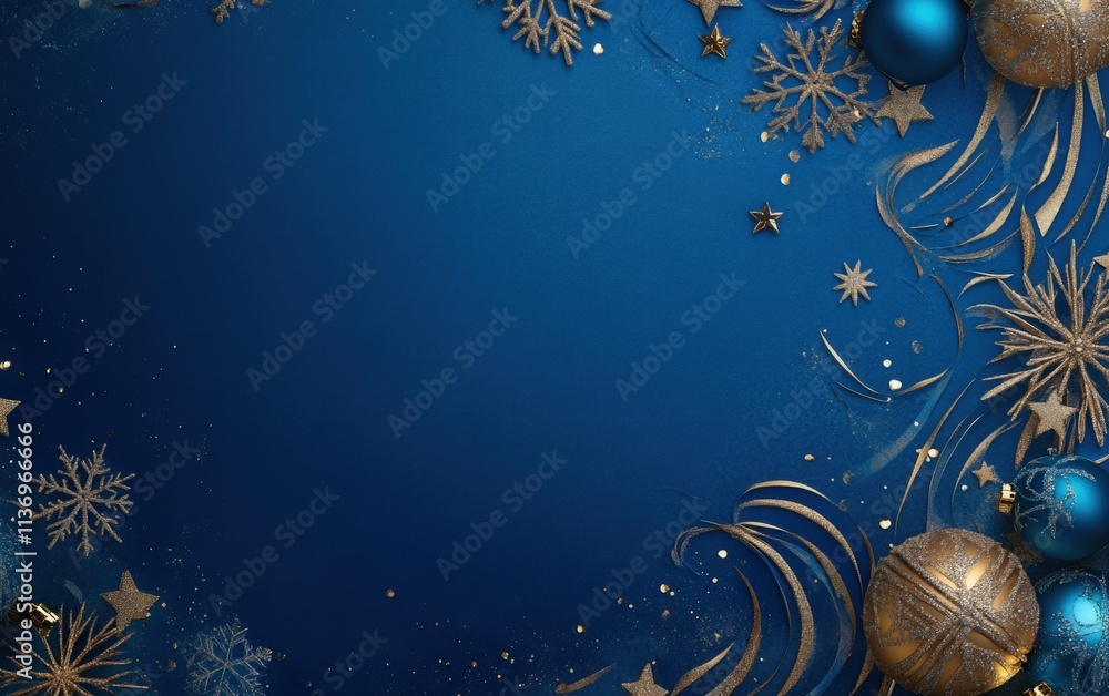 Wall mural christmas festive holiday new year background