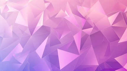 Obraz premium Abstract geometric background with soft pink and purple hues.