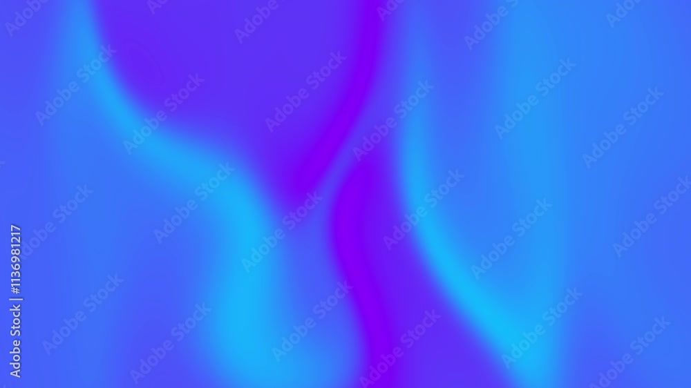 Aufkleber abstract blue wave design with flowing lines and smooth texture