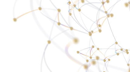 Abstract Network with Connected Nodes